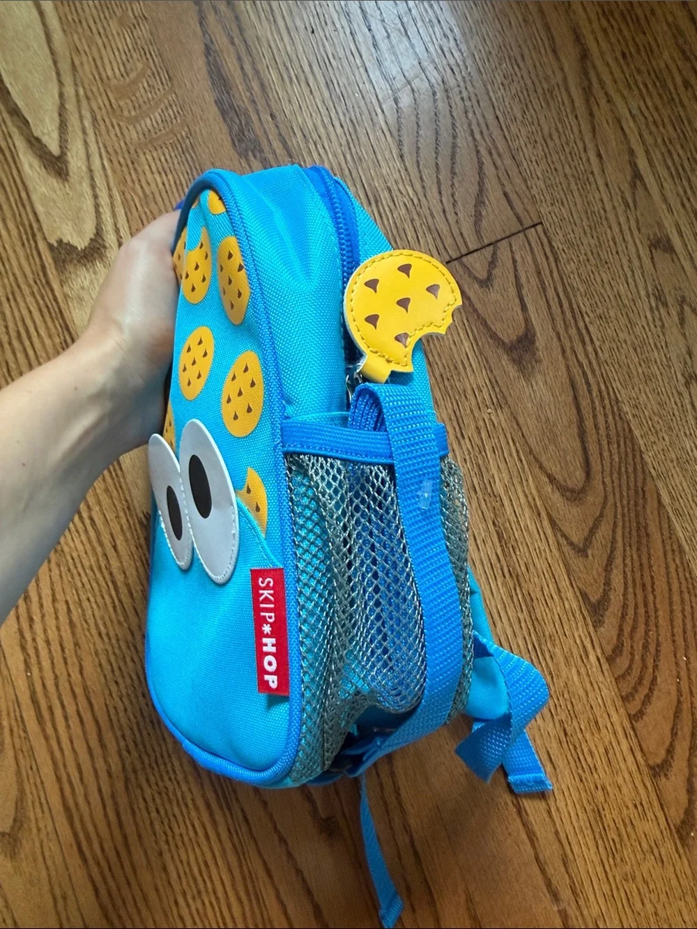 Skip Hop Blue Cookie Monster Kids Backpack